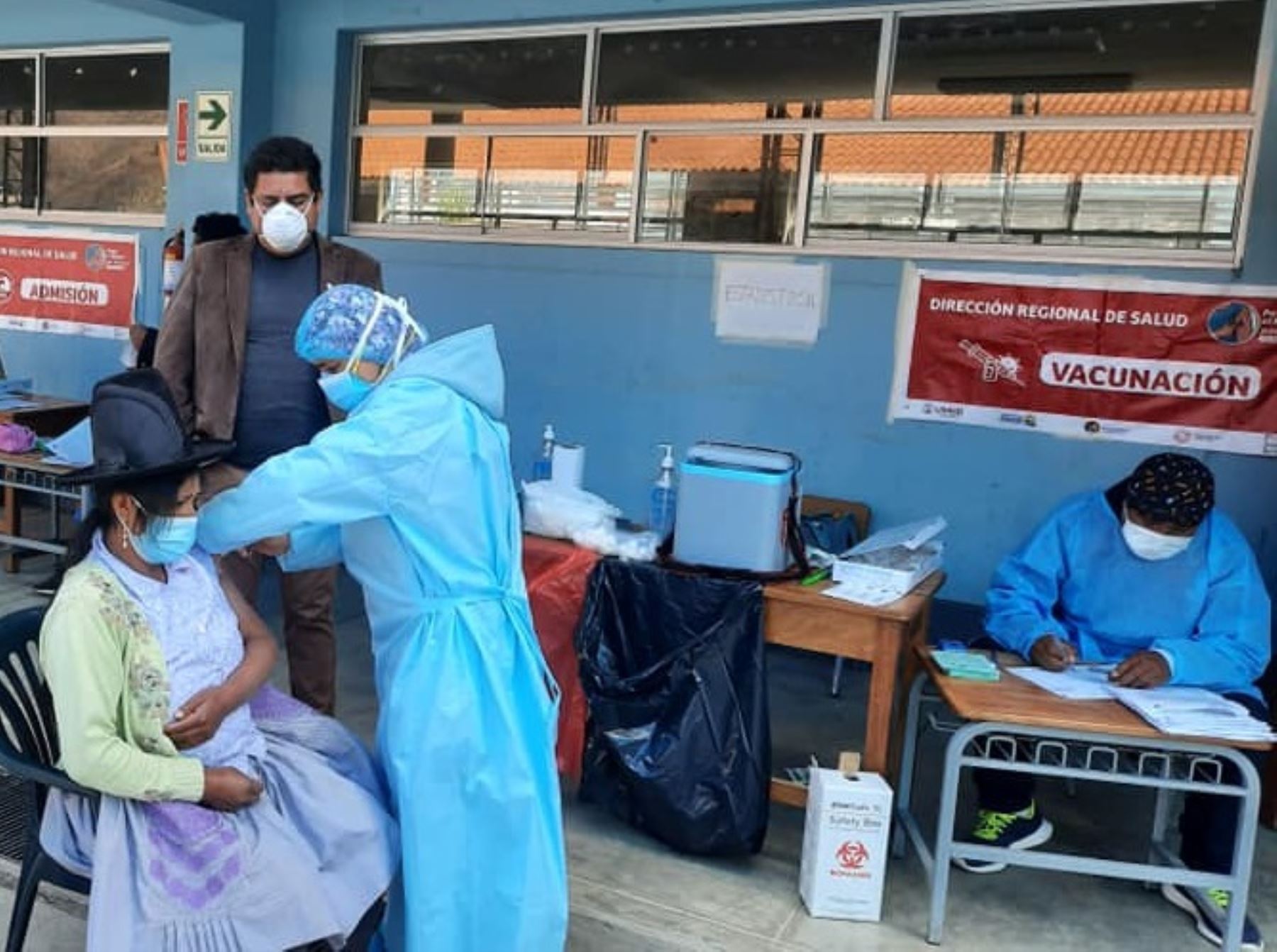 Más de 75,000 personas de zonas rurales de Áncash ya han sido inmunizadas contra el covid-19. Foto: ANDINA/difusión.