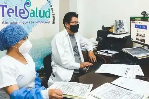 Minsa: más de 9 millones de teleconsultas fueron atendidas entre enero y julio del 2021. Foto: ANDINA/Difusión.