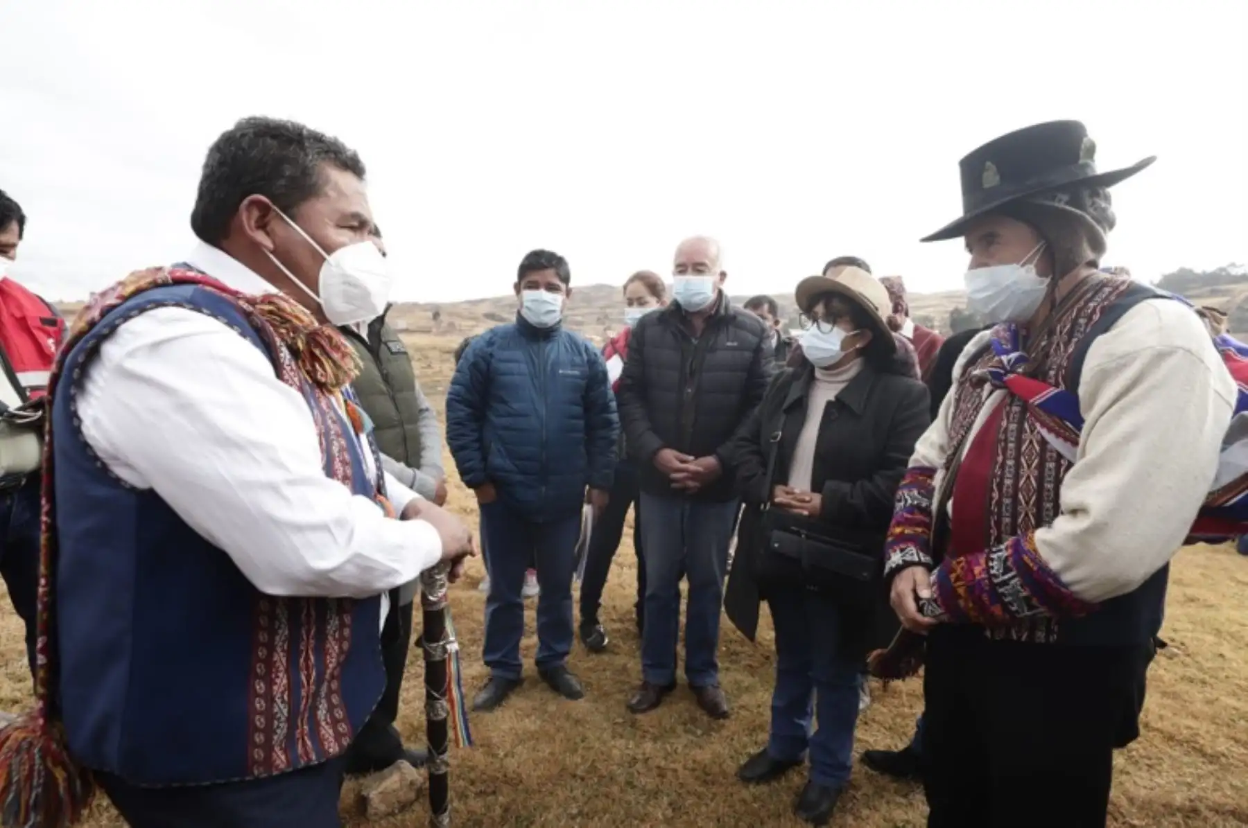 Ministro de Cultura visitó Chinchero para conocer situación del proyecto del aeropuerto