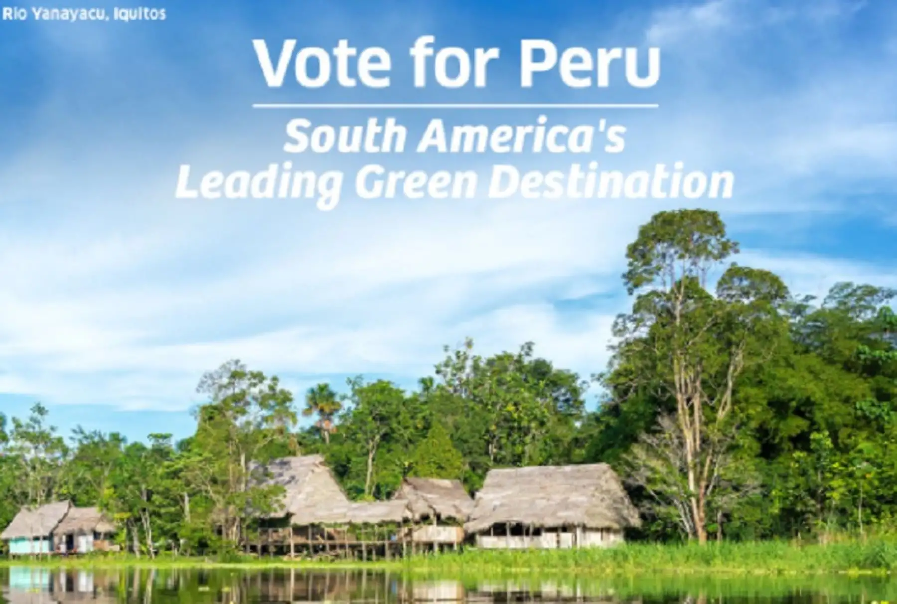 El Perú aspira ser, por segundo año consecutivo y por quinta vez, el mejor Destino Verde Líder de Sudamérica en los World Travel Awards 2021, conocidos como los premios Óscar del Turismo.