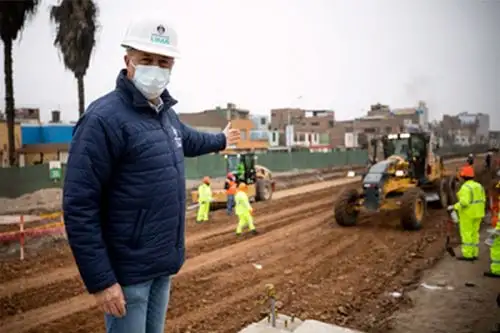Nueva infraestructura contempla la construcción de un corredor exclusivo de 10.2 km, 18 estaciones, un patio taller para 120 buses y el sembrado de 180,000 m2 de áreas verdes. Foto: ANDINA/MML.