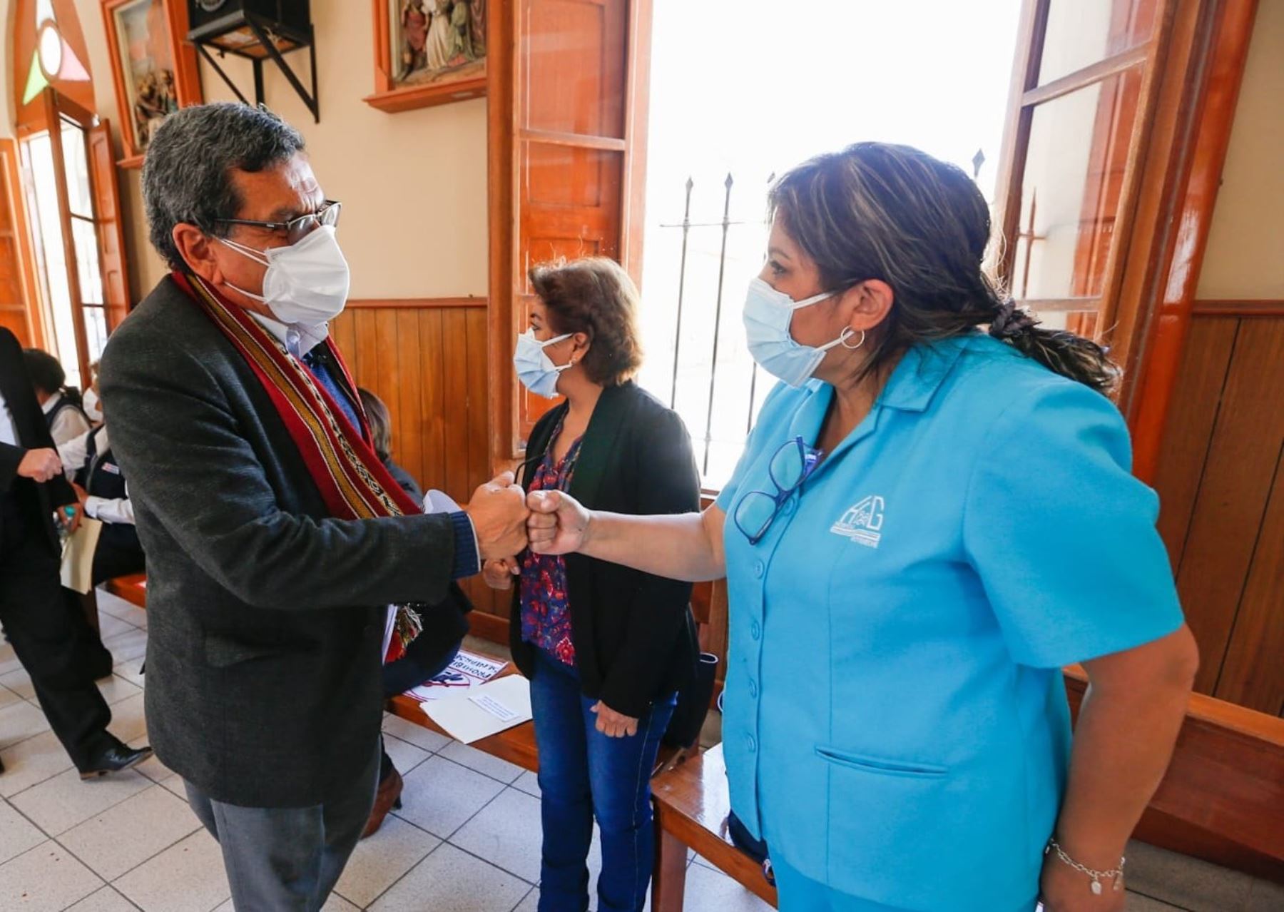 El ministro de Salud, Hernando Cevallos, destacó la estrategia elaborada en Arequipa para enfrentar la tercera ola del covid-19 en dicha región. Foto: ANDINA/Difusión.