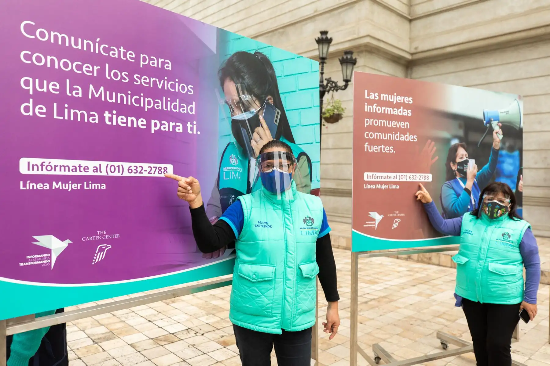 La línea Mujer Lima, (01) 632-2788 atenderá de lunes a viernes, de 8:00 a.m. a 5:30 p.m. De acuerdo a las necesidades de cada usuaria, una persona capacitada le brindará información adecuada sobre qué servicio o programa puede ayudarla y se encargará de hacerle seguimiento a su caso. Foto: ANDINA/ Municipalidad de Lima.