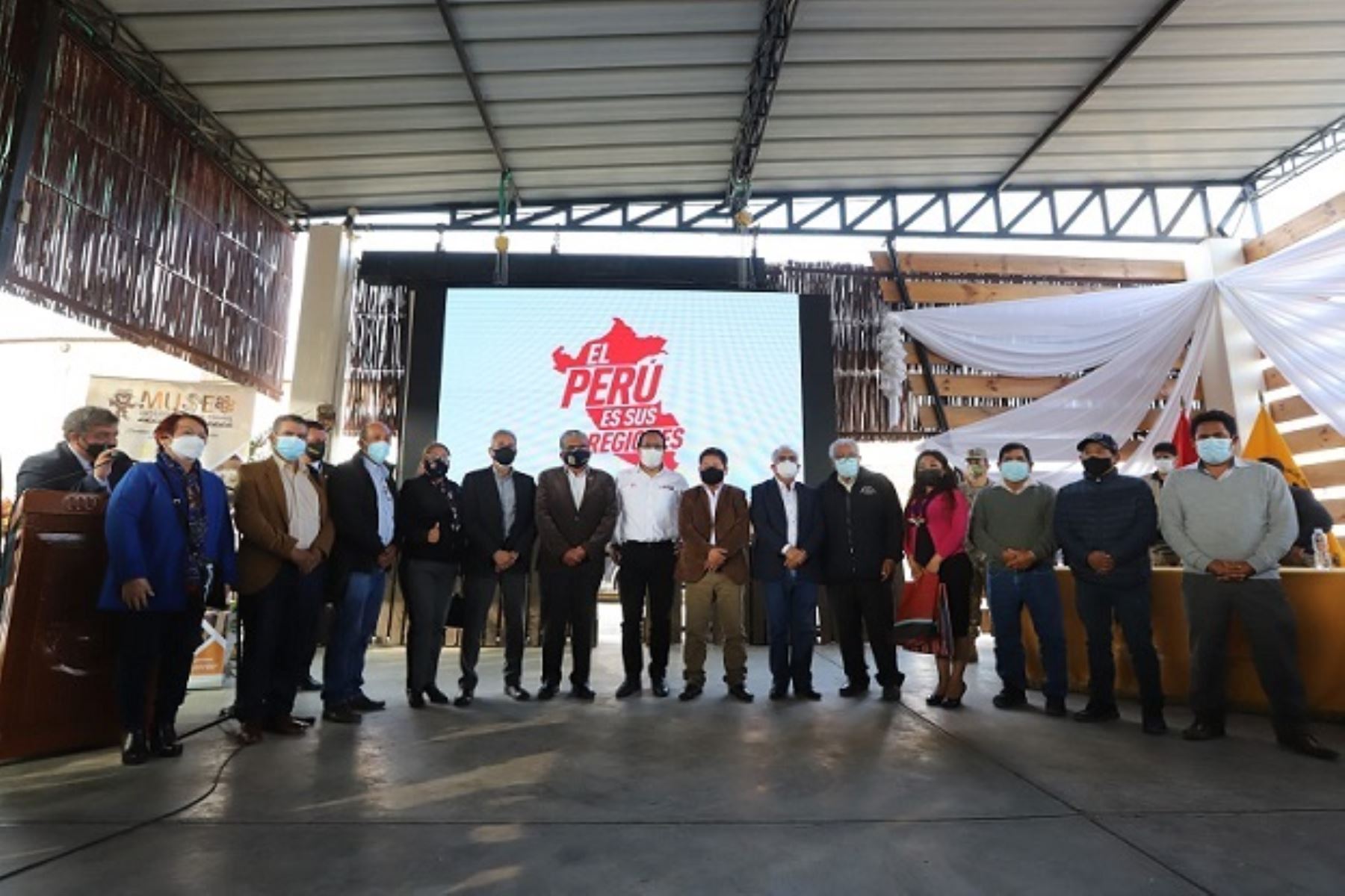 Lanzamiento de la campaña "El Perú es sus regiones", con la participación del ministro de Comercio Exterior y Turismo, Roberto Sánchez. Foto: Cortesía.