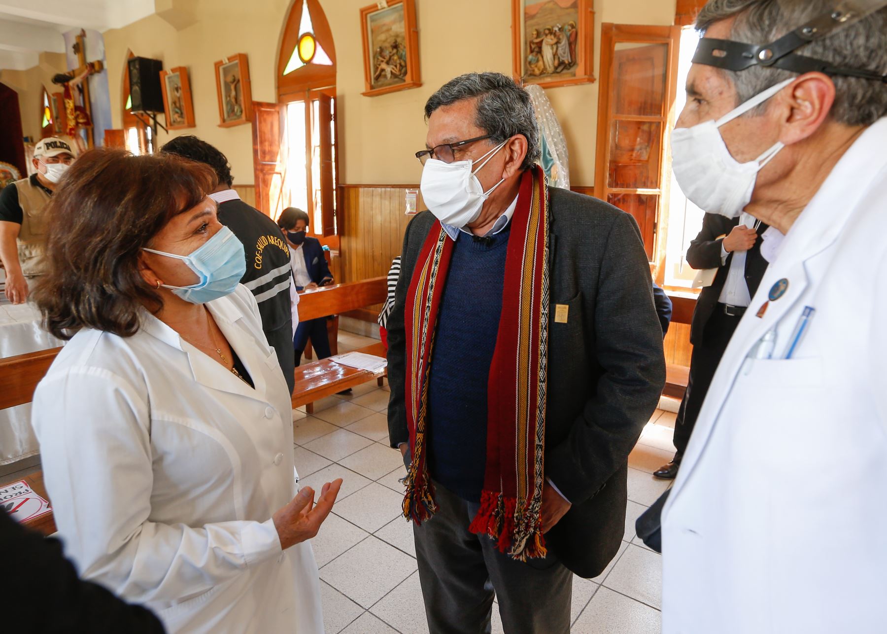 Arequipa: Minsa envió 90,000 vacunas para fortalecer lucha contra covid en zonas rurales