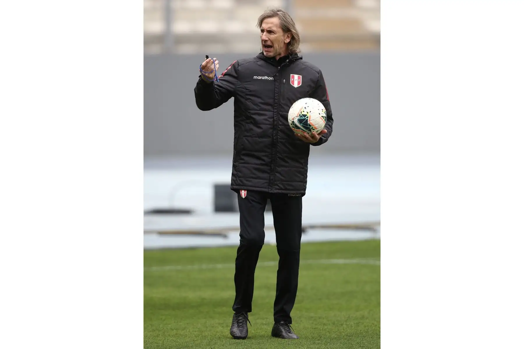 DT Ricardo Gareca. Foto: FPF