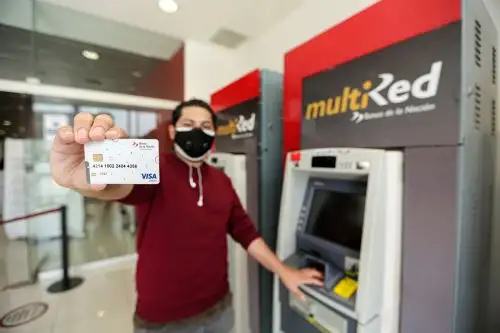 Tarjeta de débito del Banco de la Nación. Foto: Cortesía.