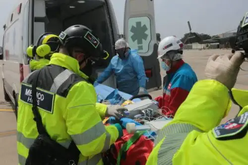 Las cuatro niñas llegaron con fracturas graves, policontusiones y politraumatismos en diversas partes del cuerpo, siendo su estado de salud de pronóstico reservado. Foto: ANDINA/ INSN San Borja.