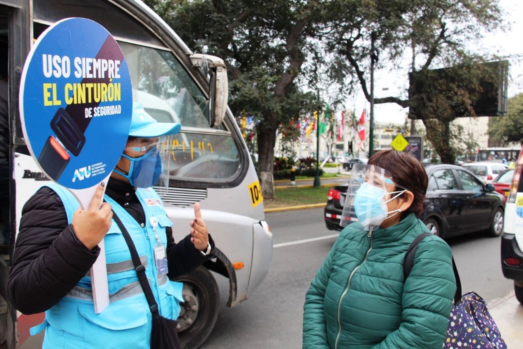 ATU realizará actividades de educación vial en 60 paraderos de Lima y Callao. Foto: ANDINA/Difusión.