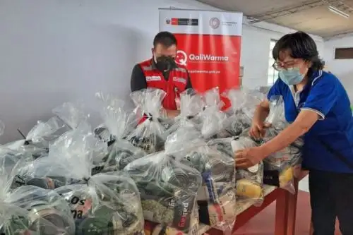Lambayeque: Qali Warma entregó alimentos a sociedades de beneficencia pública.
