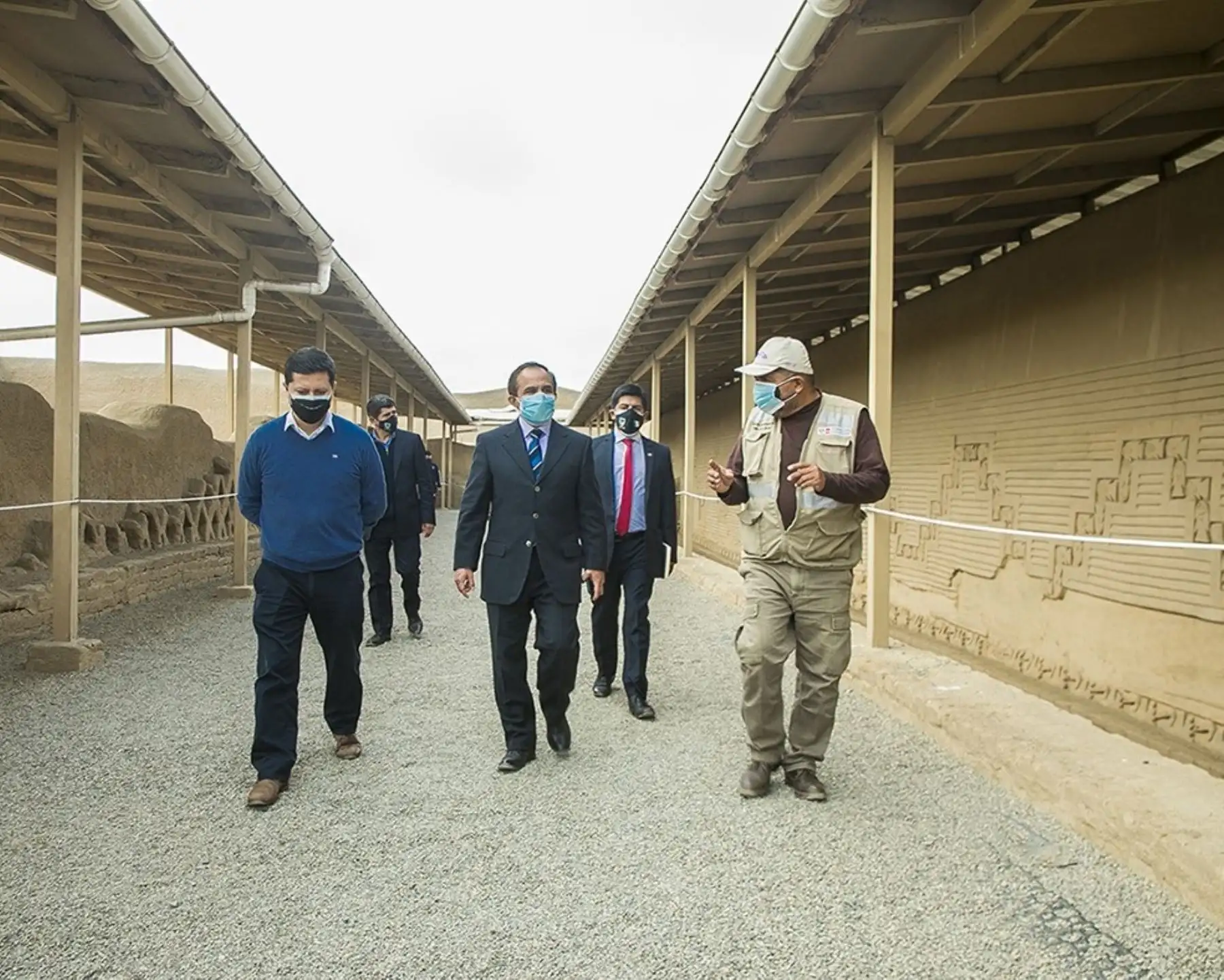 Embajador de México en Perú, Víctor Hugo Morales, destacó la investigación y conservación del sitio arqueológico Chan Chan, ubicado en la provincia liberteña de Trujillo.