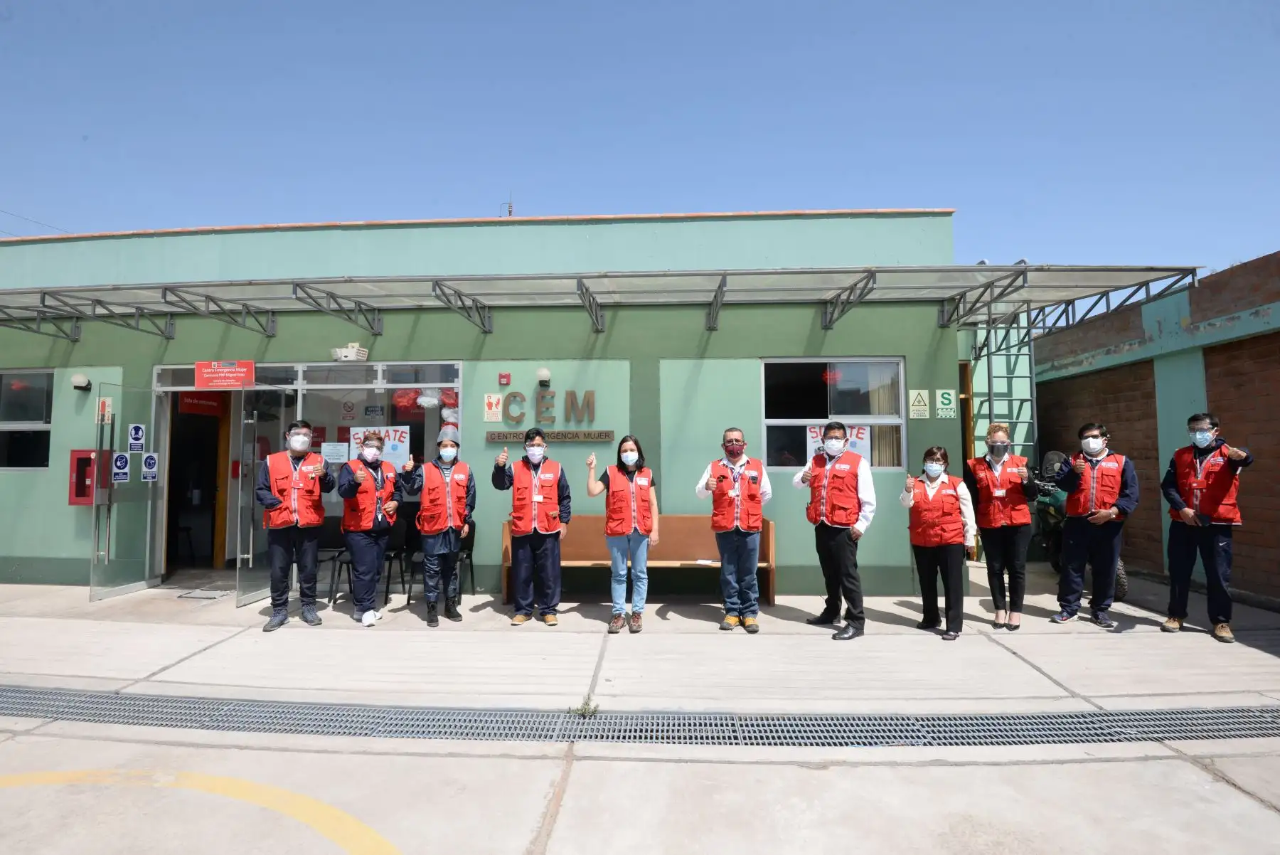 La ministra de la Mujer y Poblaciones Vulnerables, Anahí Durand realiza una visita de trabajo al Centro Emergencia Mujer (CEM) Miguel Grau, ubicado en el distrito de Paucarpata, en Arequipa.
Foto: MIMP