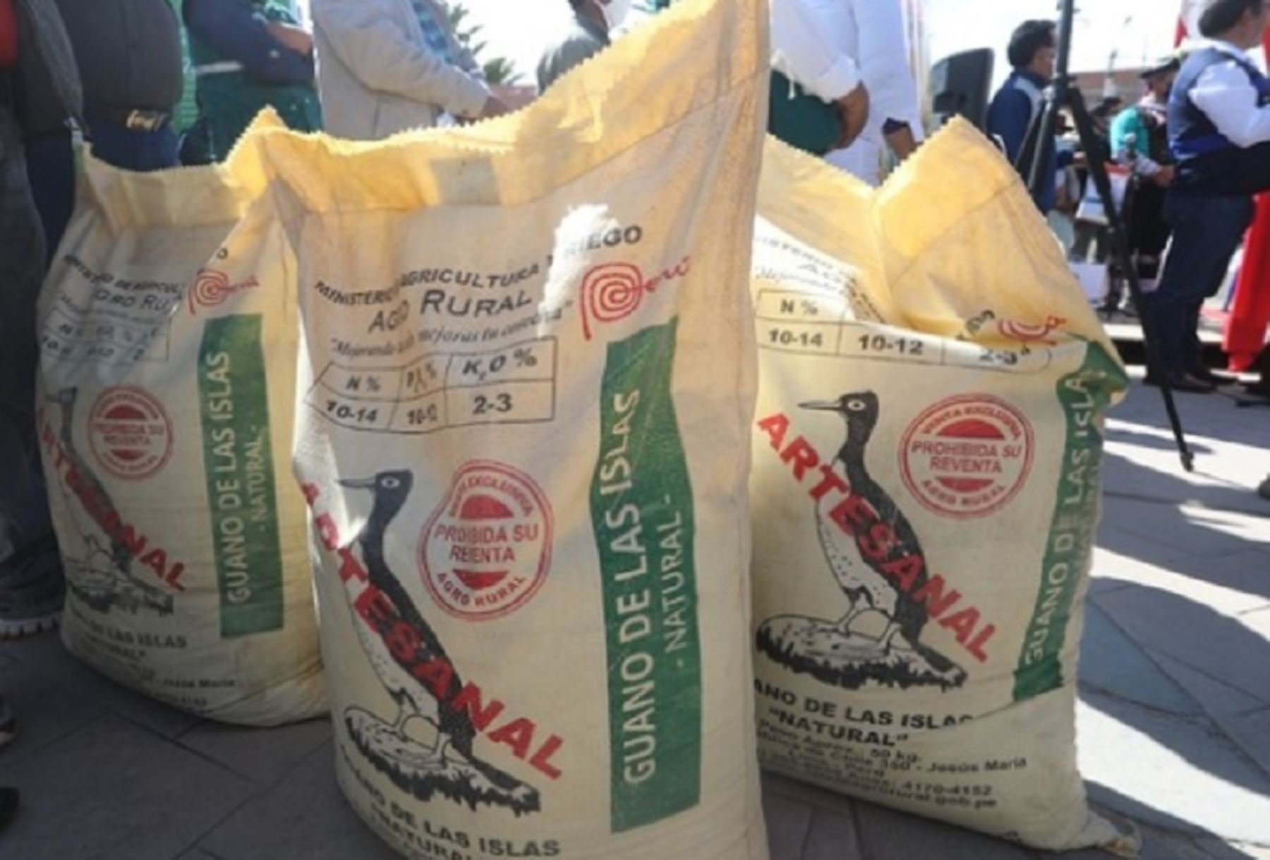 Brindarán apoyo económico a los agricultores para la compra de fertilizantes. Foto: ANDINA/difusión.