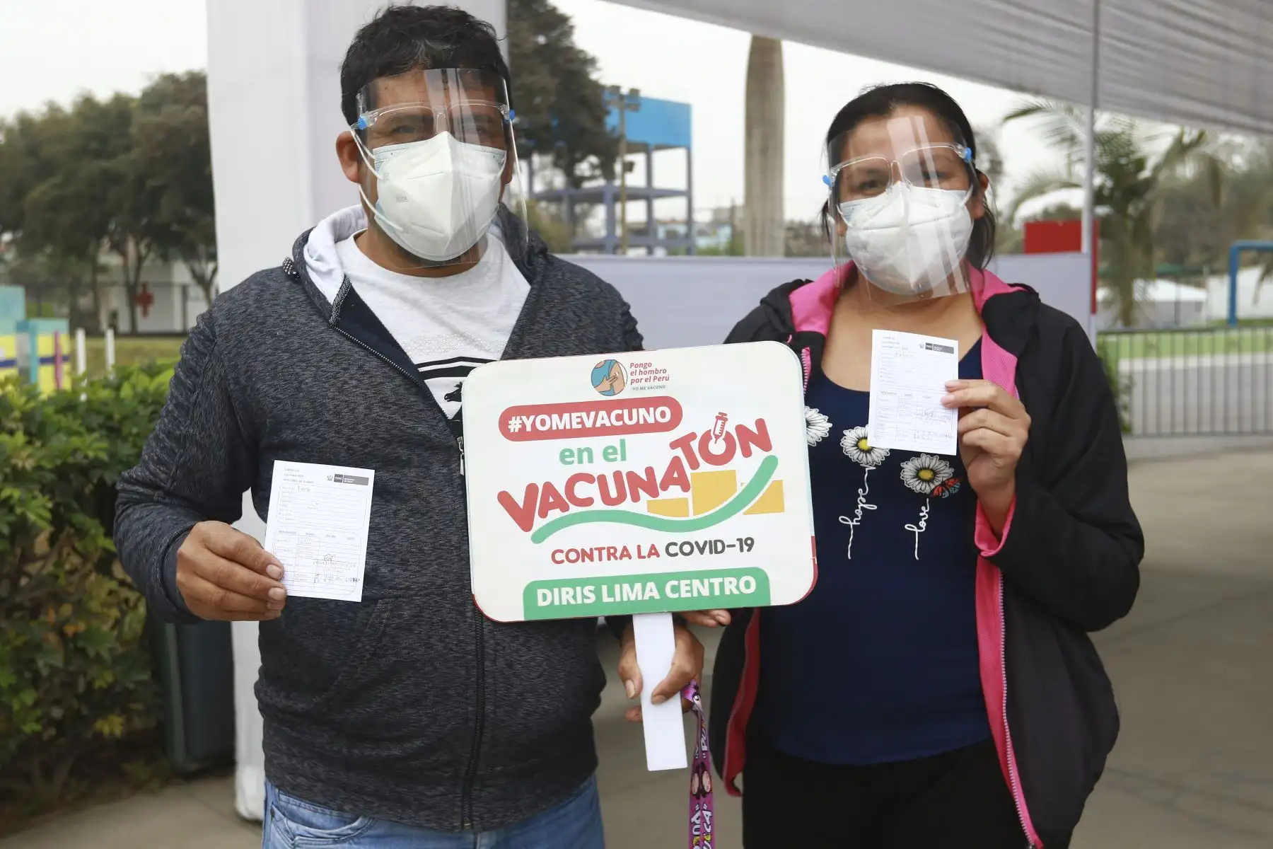 Así se desarrolla el séptimo Vacunatón contra la covid-19 en Parque Zonal Huiracocha, en el distrito de San Juan de Lurigancho. Foto: ANDINA/Jhonel Rodríguez