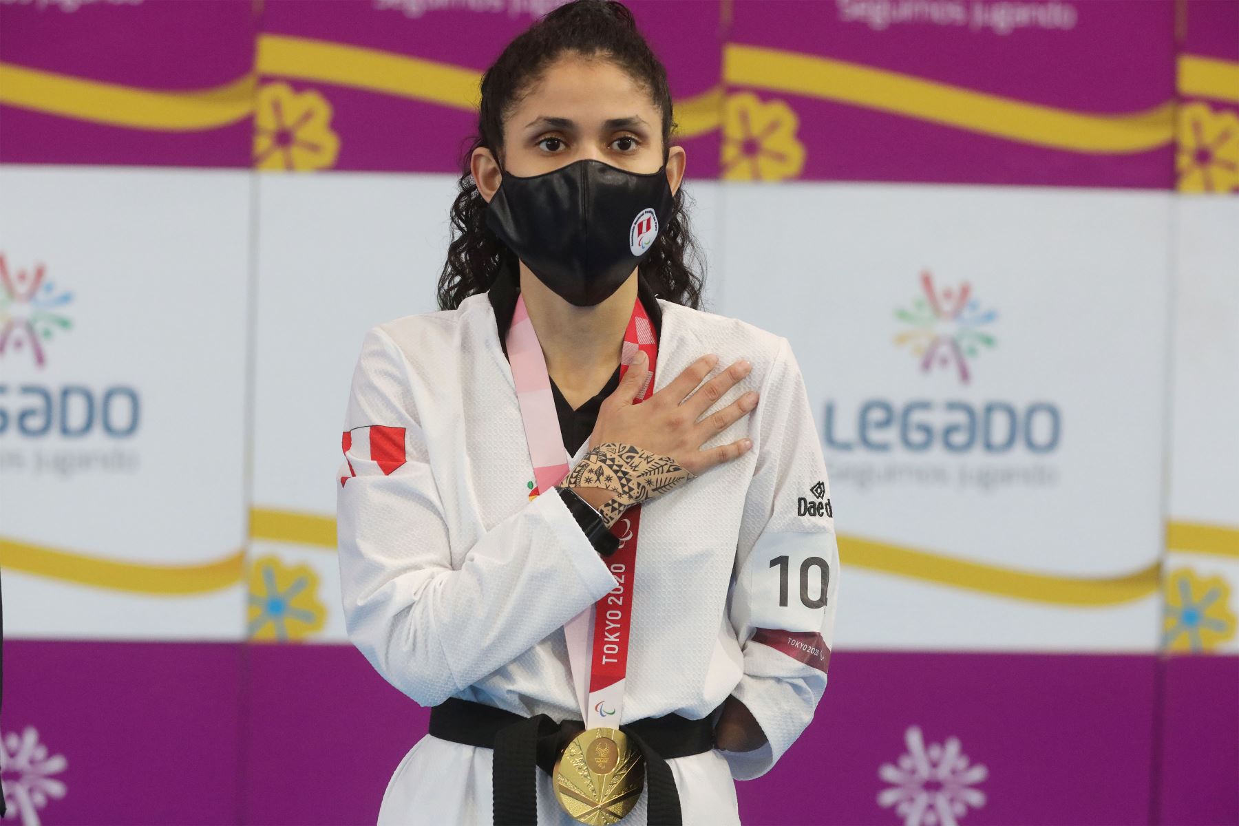 Rinden homenaje a Angélica Espinoza por medalla de oro en Tokio 2020 |  Noticias | Agencia Peruana de Noticias Andina