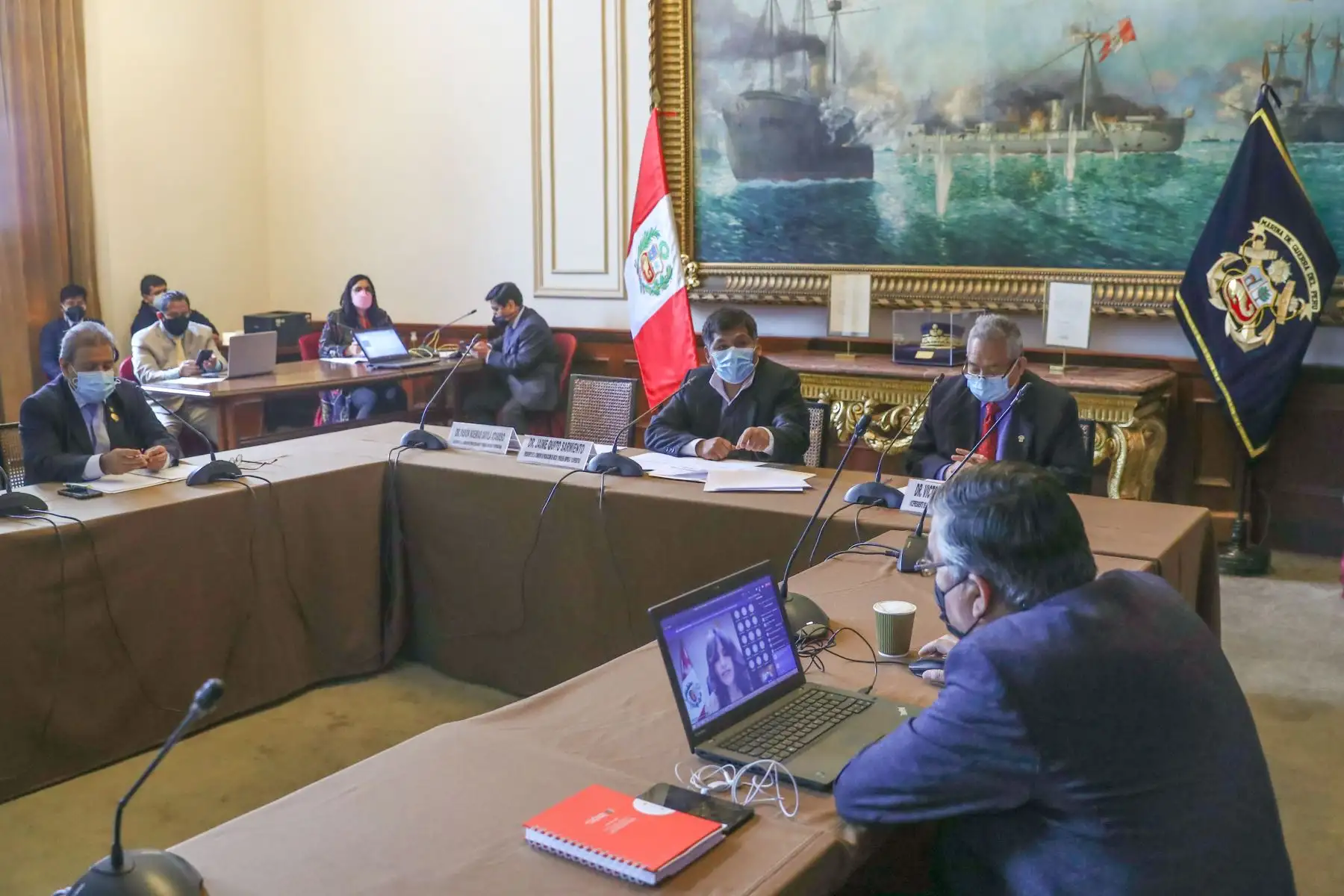 Ministro de la Producción se presenta ante la Comisión de Producción, para explicar las políticas públicas y medidas que implementará el sector a su cargo. Foto: ANDINA/Congreso