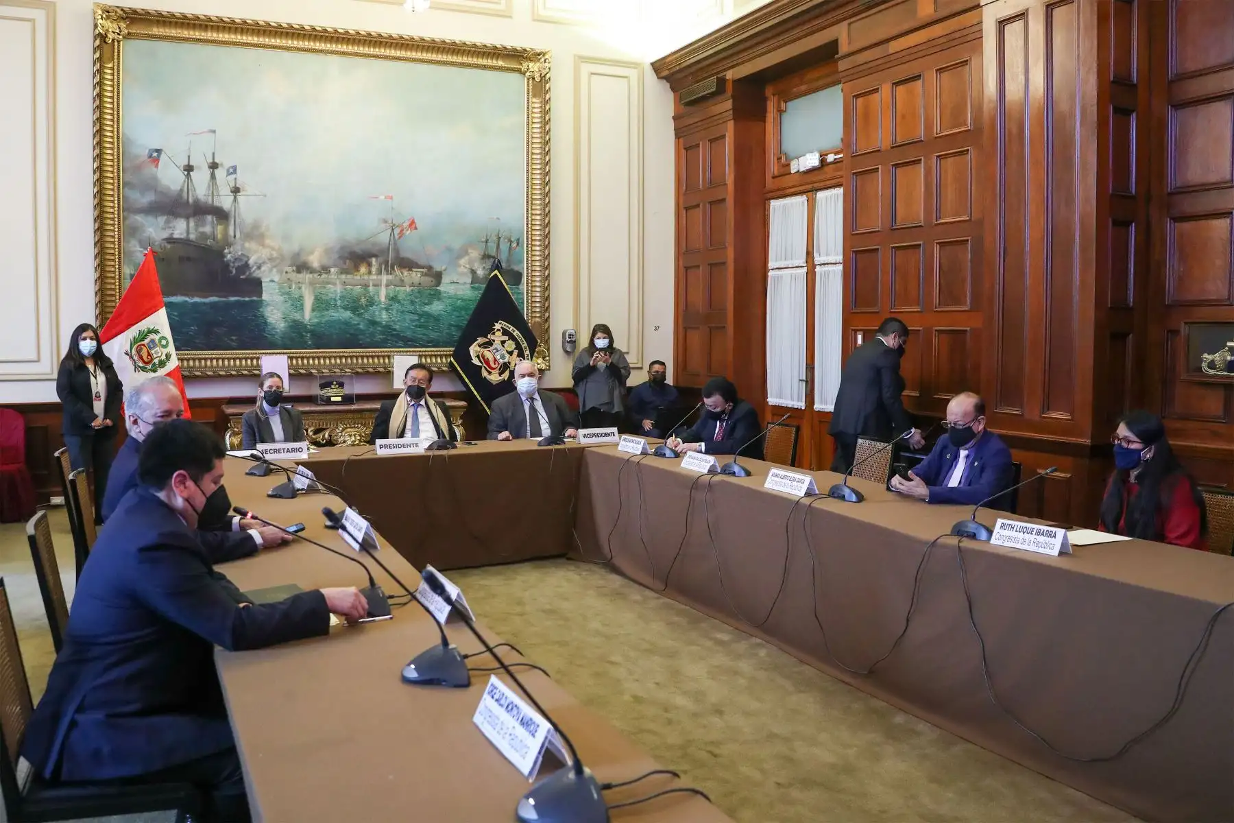 Comisión parlamentaria que elegirá a los nuevos miembros del TC. ANDINA/Difusión