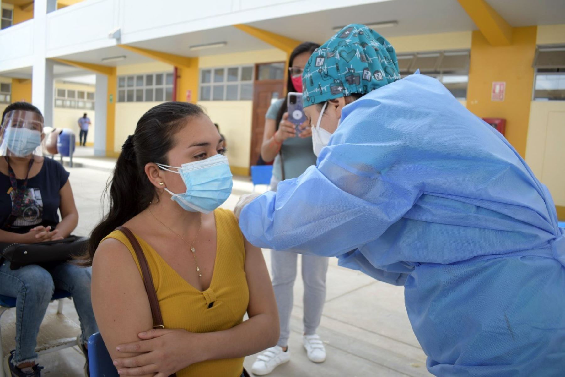 Lambayeque recibió un nuevo lote de vacunas Pfizer. ANDINA/Difusión