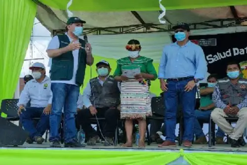 Fueron beneficiadas con la entrega de títulos, las comunidades indígenas de Vista Alegre, El Milagro, Nuevo Paragua Poza, Nueva Vida y Bacal, del distrito loretano de Morona.