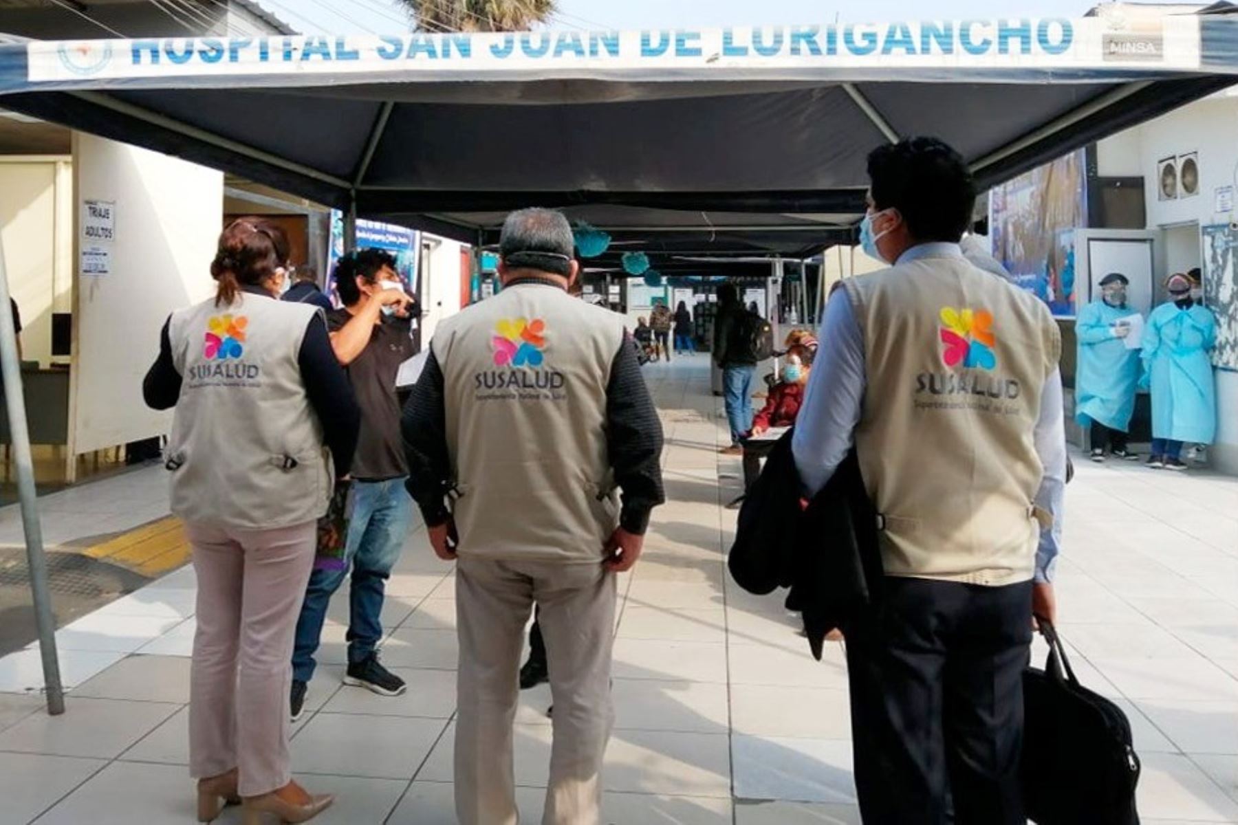 Susalud supervisa hospital San Juan de Lurigancho en el cono este de Lima. Foto: ANDINA/Difusión.