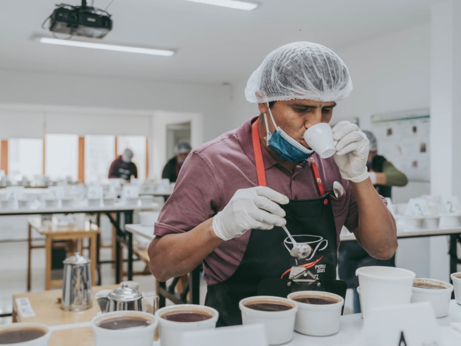 Un total de 238 variedades de café de 10 regiones compiten en el concurso que elegirá al mejor café especial del Perú. ANDINA/Difusión
