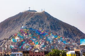 Cerro San Cristóbal de Lima. ANDINA/Difusión