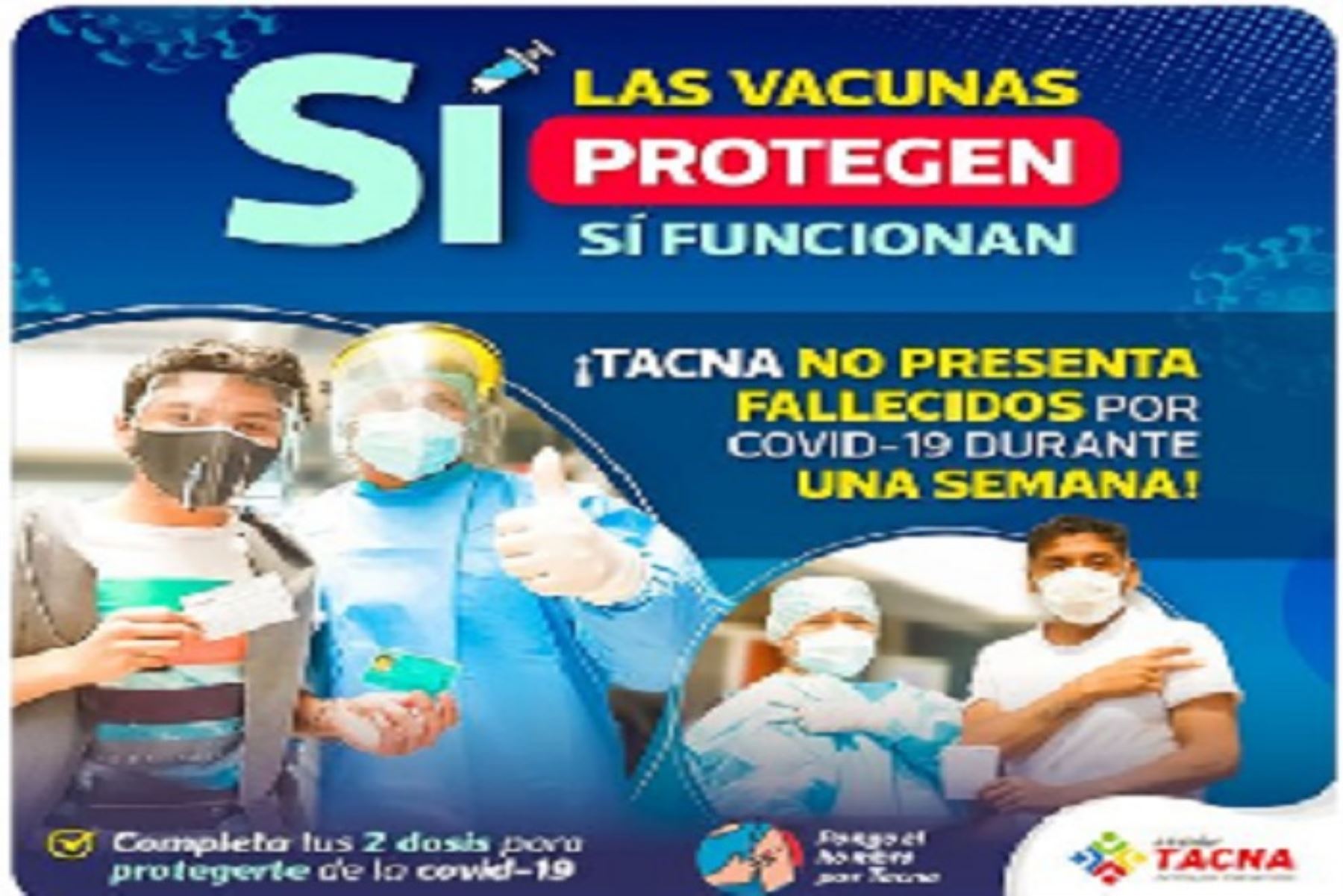 El 76.2% de la población objetivo ya fue vacunada con la primera dosis y el 58.3 % con las dos dosis, destacó el  director regional de Salud,  Oscar Galdos Rodríguez.