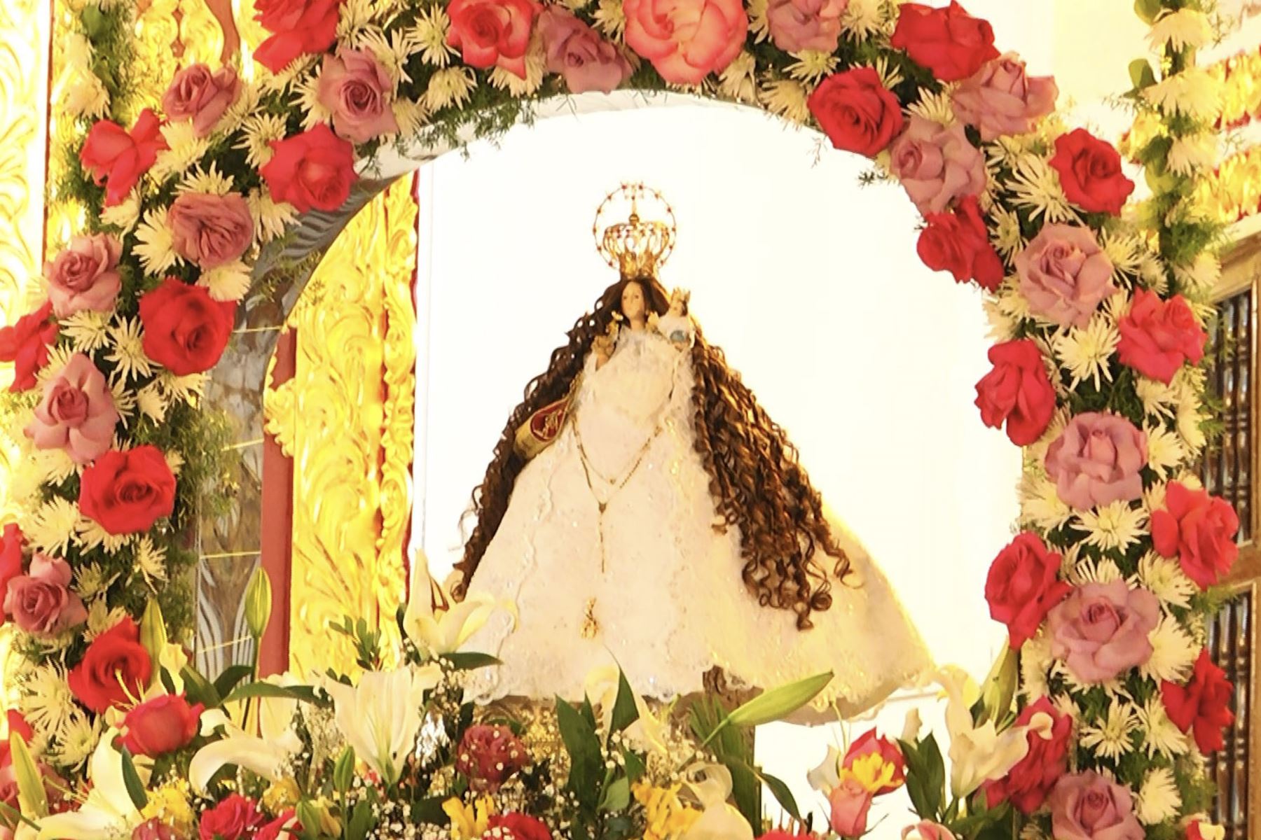 La Virgen de Cocharcas es la patrona del valle del Mantaro, región Junín. Foto: ANDINA/cortesía Pedro Tinoco.