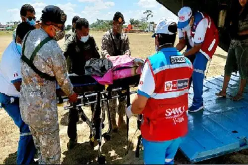 Los bebés pertenecen a la comunidad indígena Yomibato, ubicada en el parque nacional del Manu y se encuentra en situación de contacto inicial.