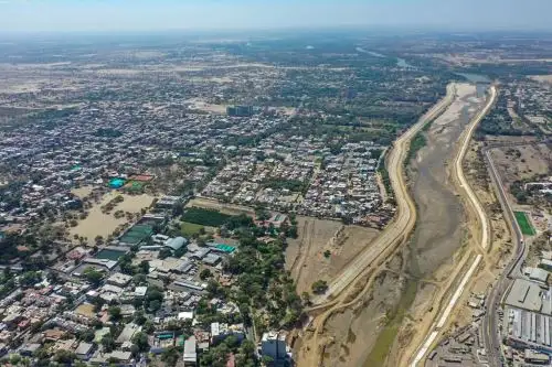 Piura: Gore culminó construcción de defensas ribereñas del río Piura.