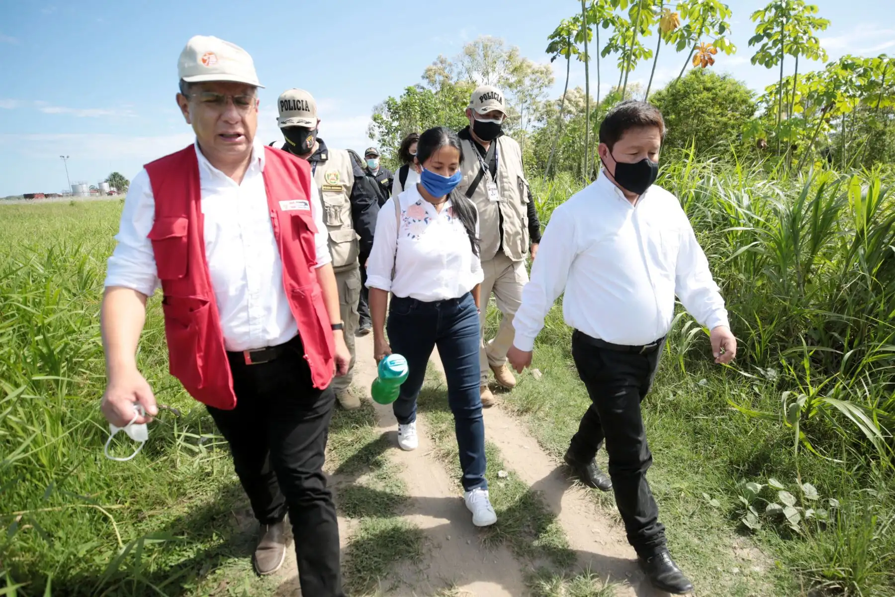 Presidente del Consejo de Ministros, Guido Bellido realiza visita de trabajo a la región Loreto.
Foto: PCM