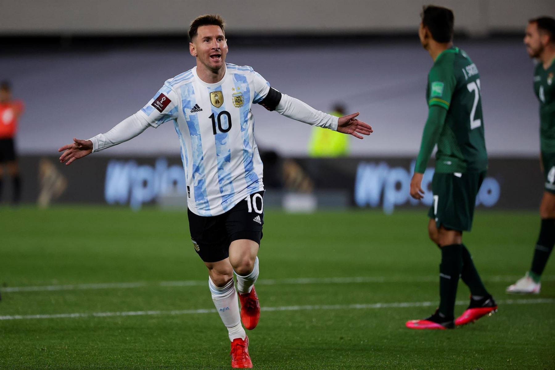 Argentina se encuentra en el segundo puesto de la clasificación sudamericana. Foto: EFE