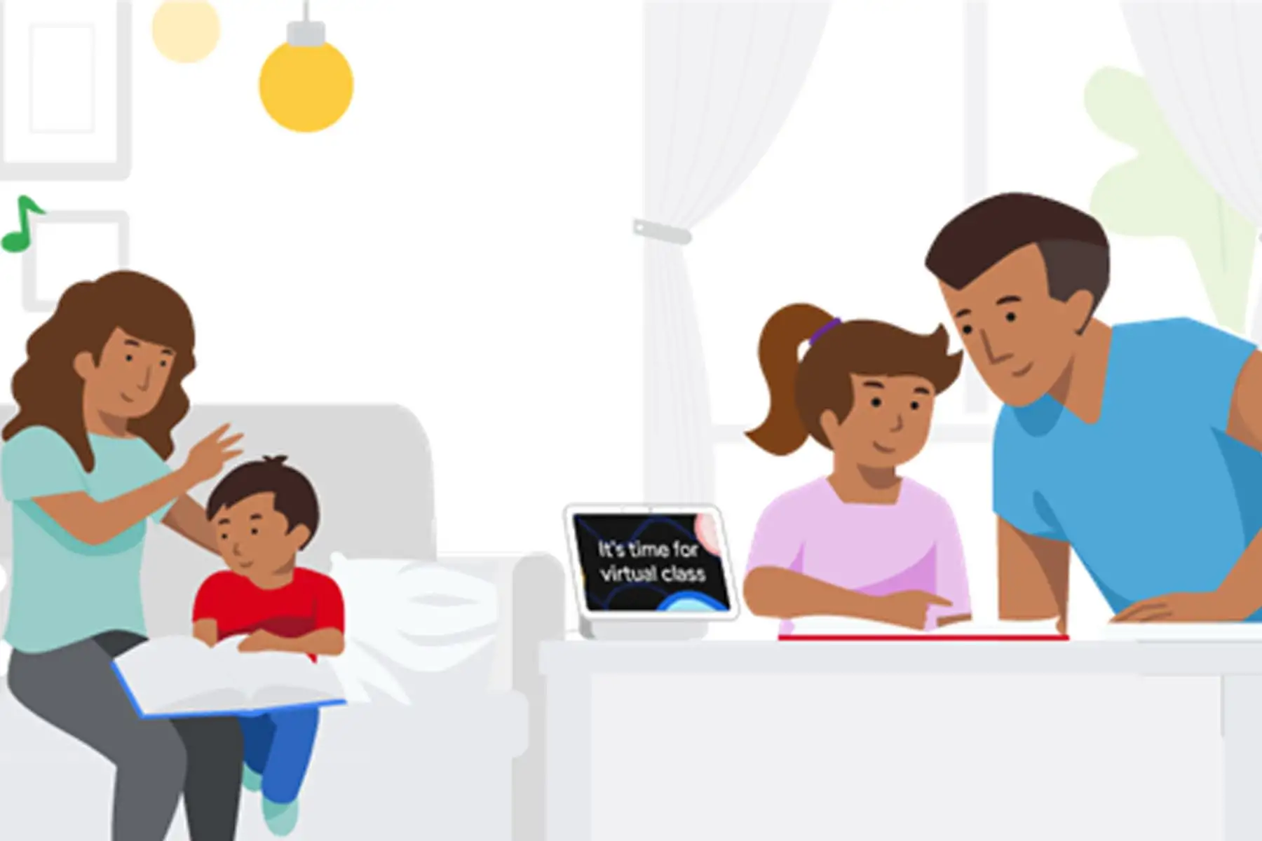 Expertos en tecnología recomiendan monitorear a los menores de edad durante el tiempo que estén navegando e inculcarles una cultura de seguridad digital. Foto: Google.