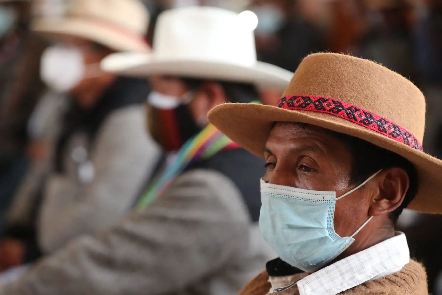 Titular de la PCM, Guido Bellido, junto a ministros de Energía y Minas, Ambiente y autoridades del Ejecutivo, participaron de una reunión con 11 comunidades de Espinar (Cusco) para atender sus demandas respecto al proyecto minero "Antapaccay Expansión Tintaya - Integración Coroccohuayco". Foto: PCM