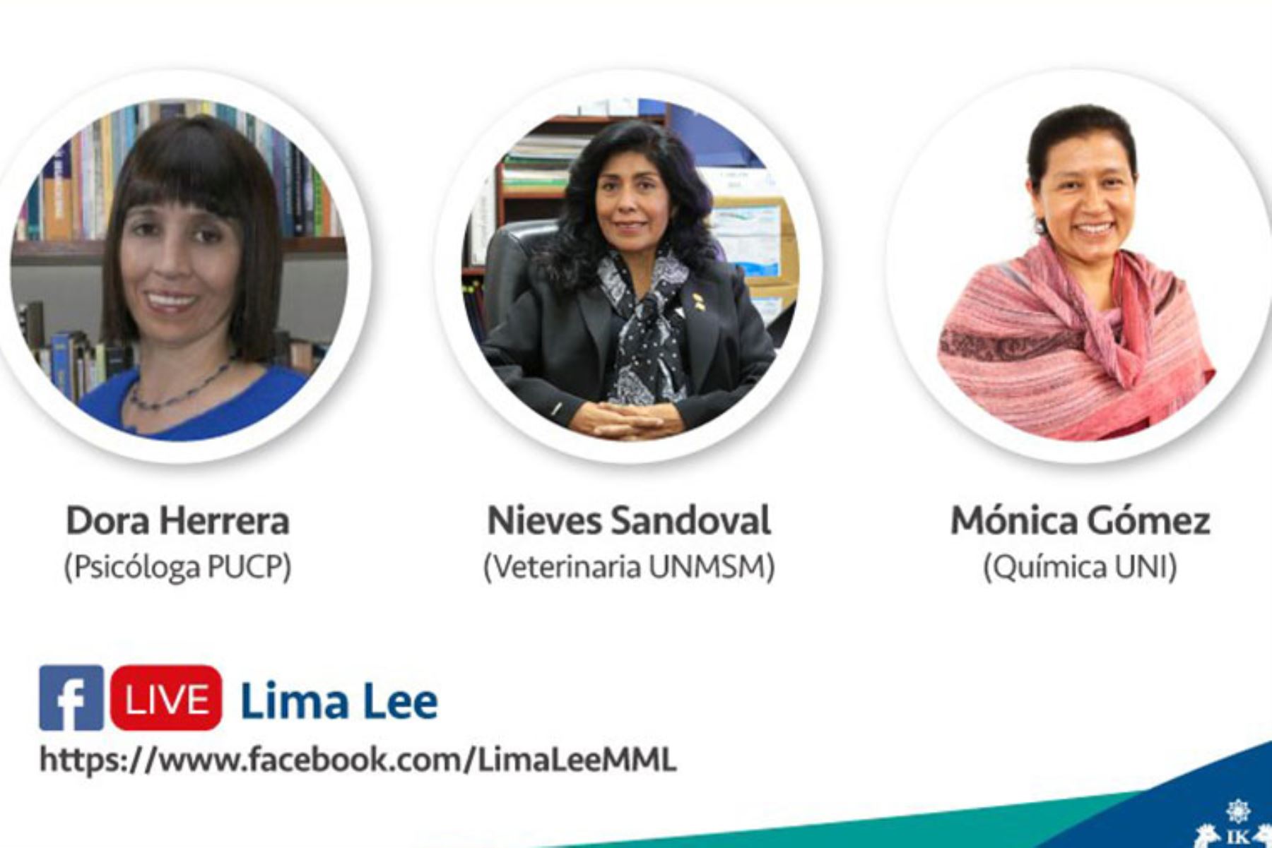 Las tres destacadas mujeres de ciencia son protagonistas del libro digital Científicas del Perú: 24 historias por descubrir.