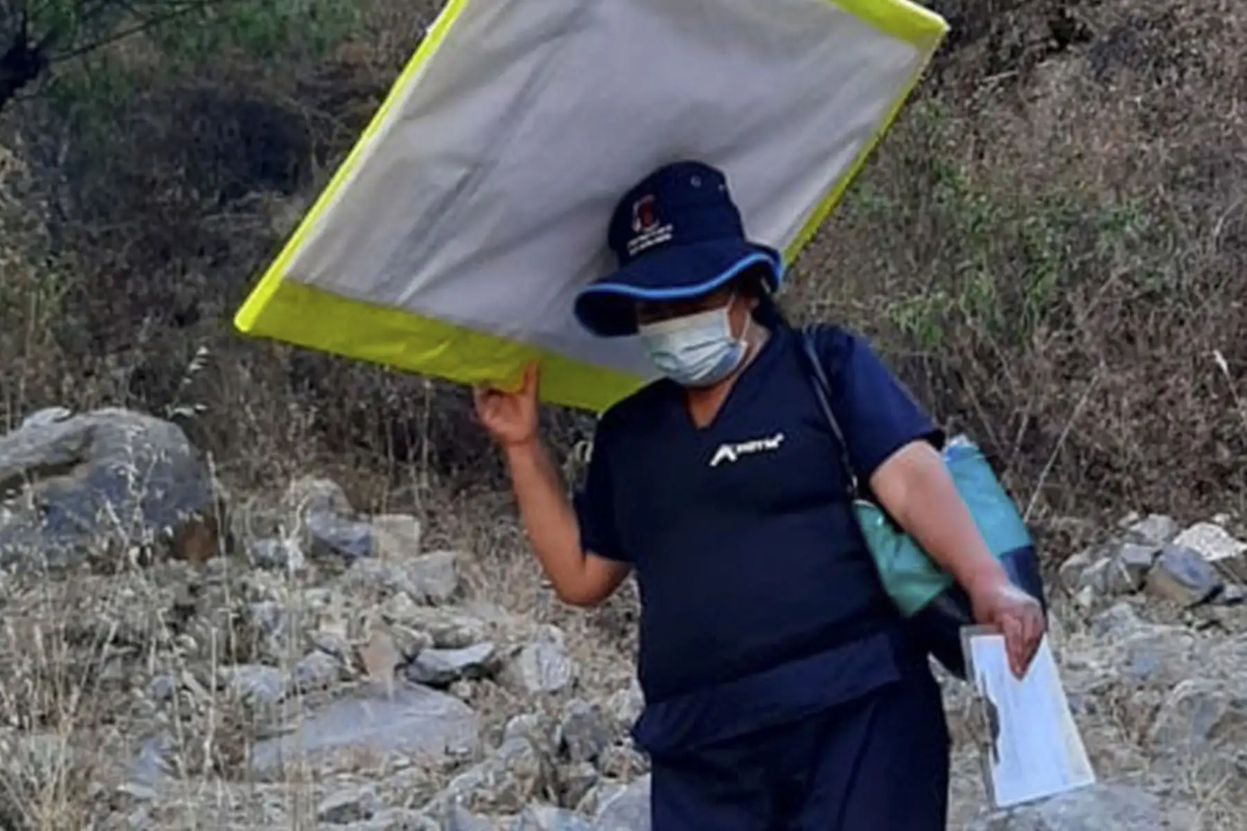 Brigadas de vacunación recorren comunidades de Castrovirreyna  en Huancavelica y protegen casa por casa a la población mayor de 18 años, con la primera dosis contra la covid-19. Foto: Minsa