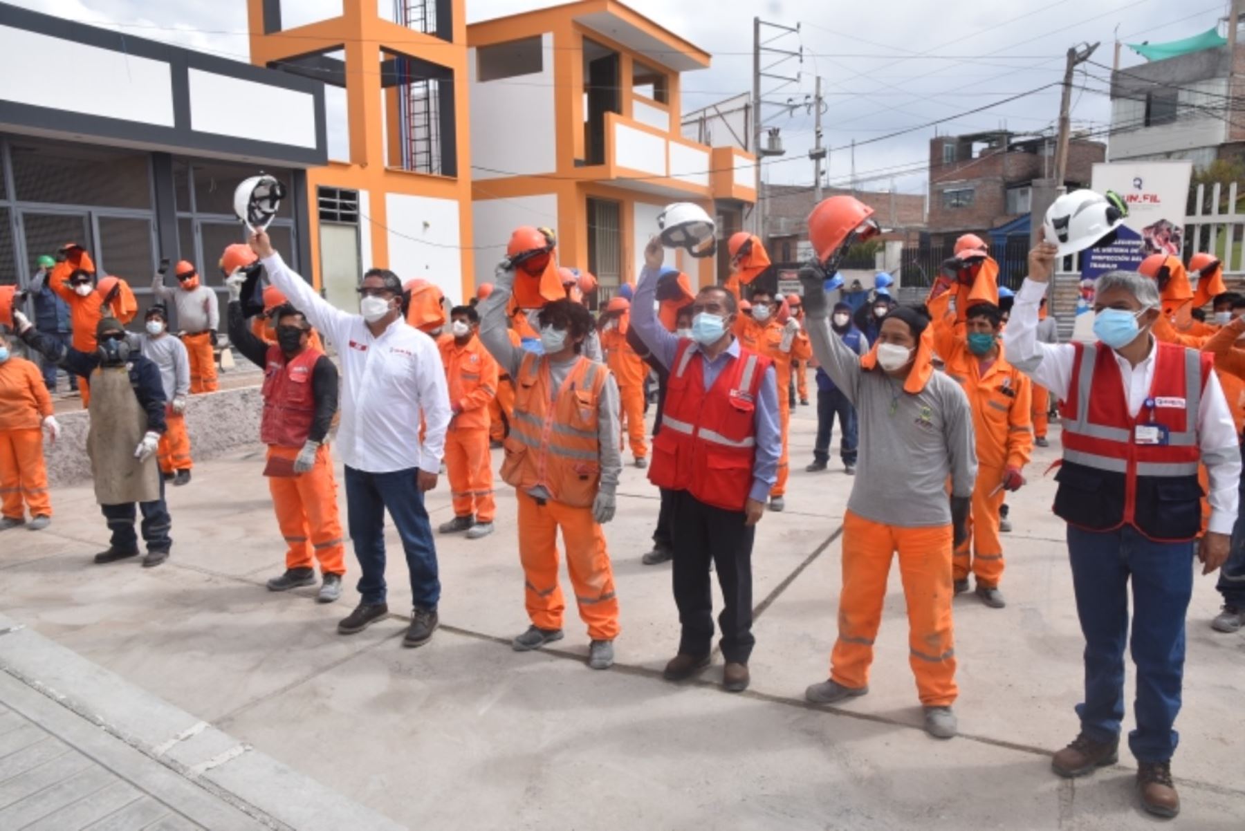 Ayacucho: Sunafil dio asistencia técnica a unos 2,000 trabajadores de construcción civ