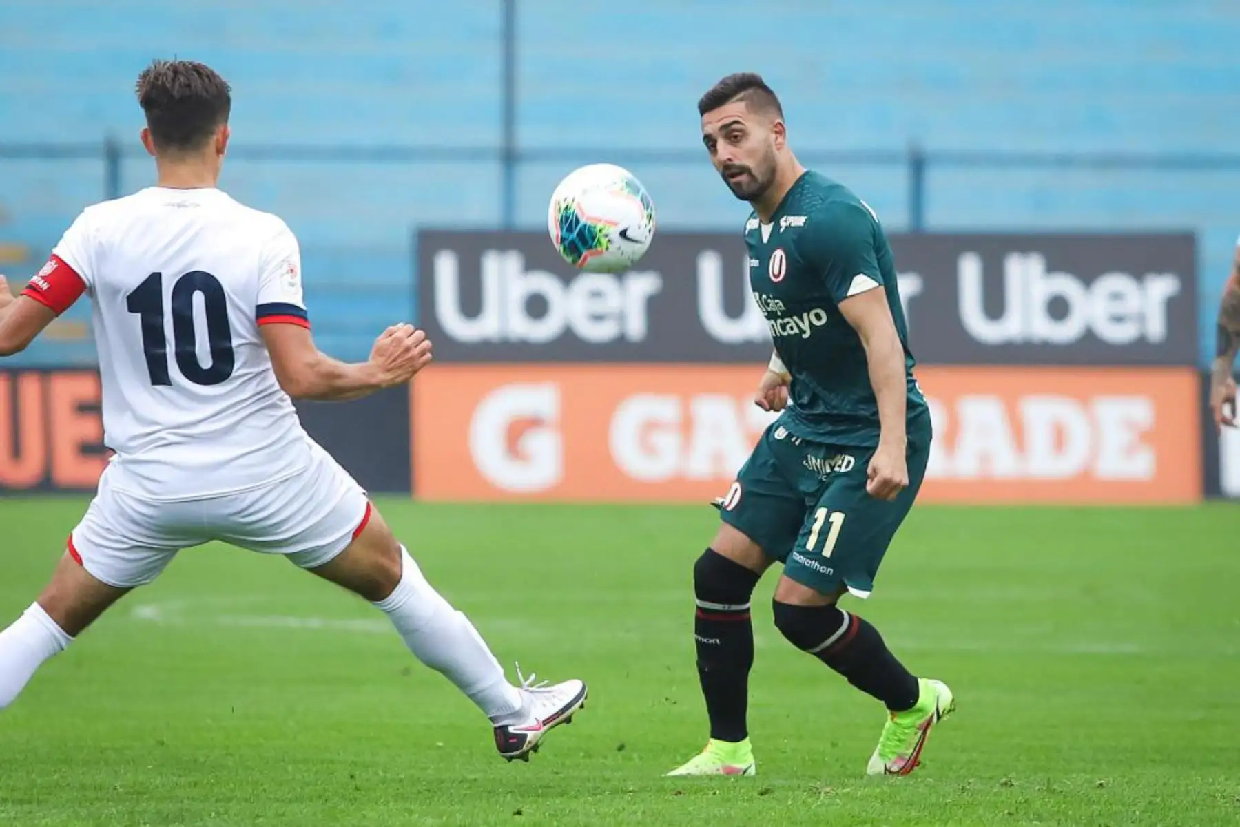 Universitario derrotó 2-0 a la Universidad San Martín en un encuentro por la Fase 2 de la Liga 1. Foto: Liga 1