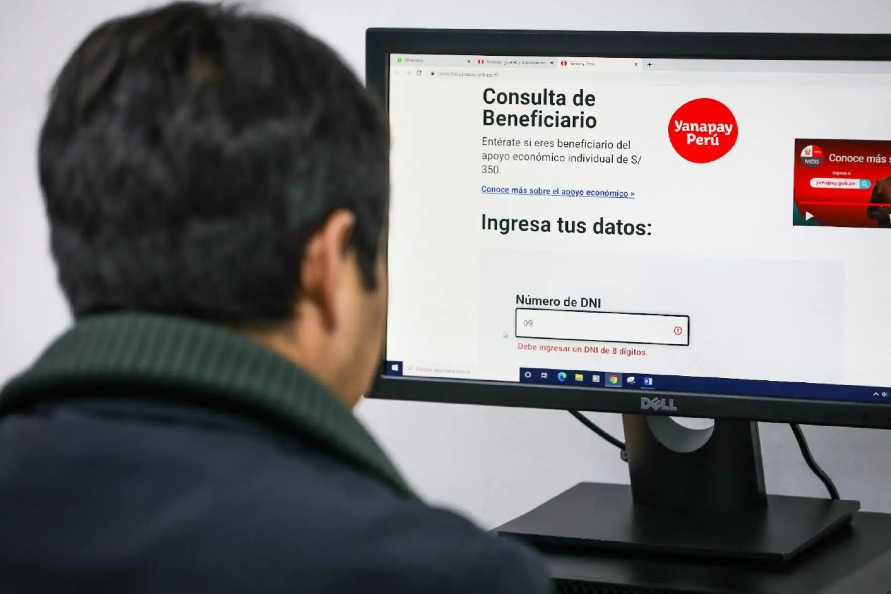 Bono Yanapay Perú.