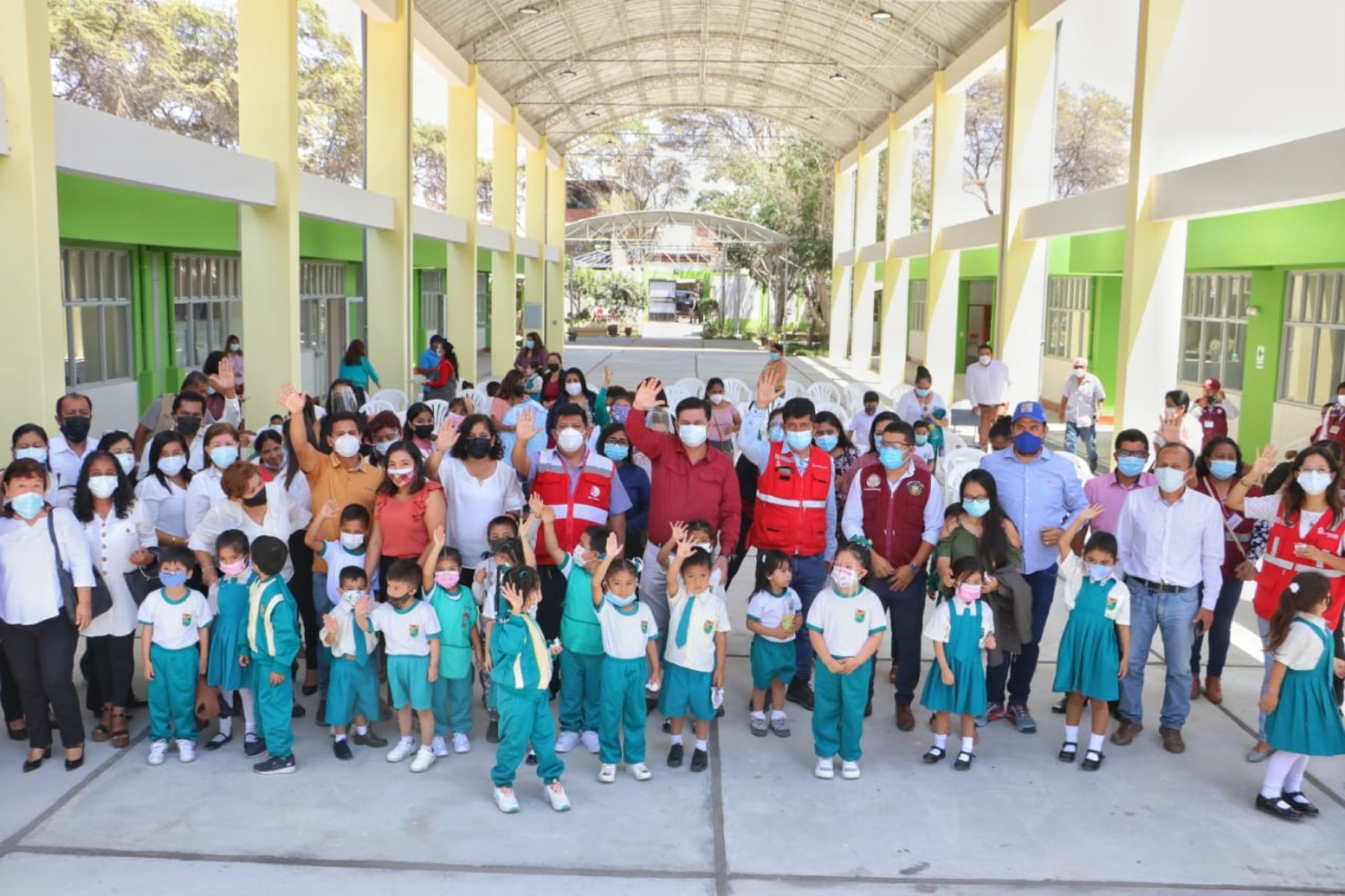 Reconstrucción con Cambios: inauguran colegio en municipio Veinteséis de Octubre de Piura