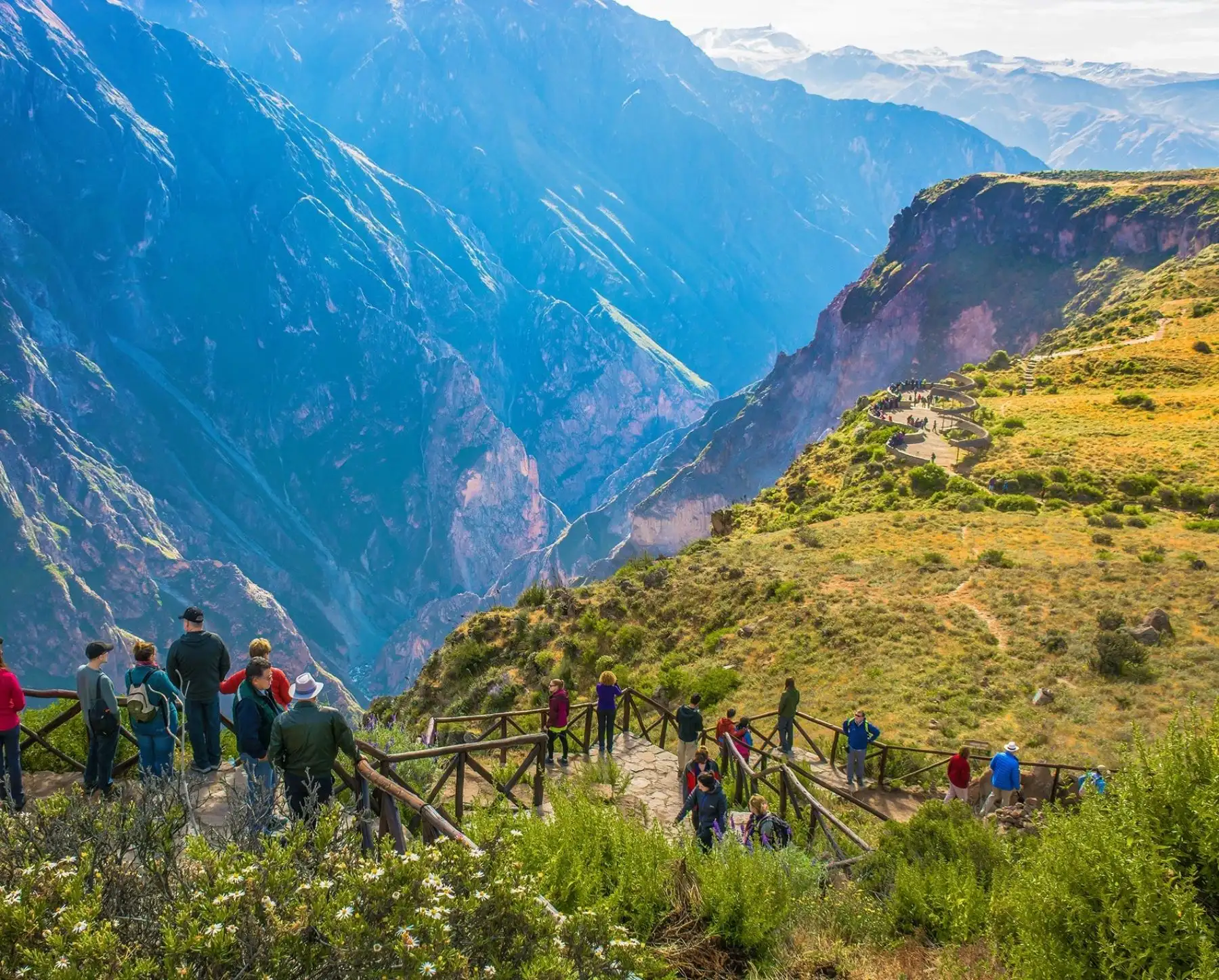 El valle del Colca impulsa la reactivación del turismo en la región Arequipa y en lo que va del año recibió más de 63,000 visitantes. Foto: Autocolca.