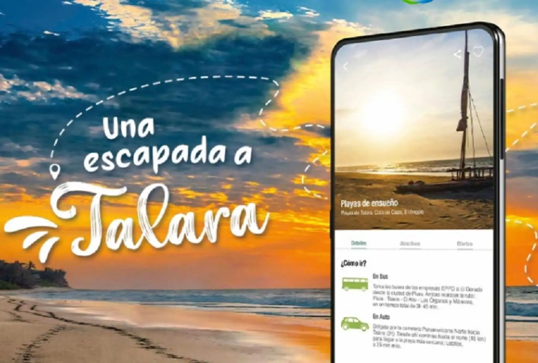 El aplicativo móvil "Rutas Cortas" está disponible para los sistemas operativos iOS y Android, y permite hacer consultas sobre distancias, duración del viaje, clima, altura, tips viajeros, mapas y se desplegarán ofertas que también se podrán encontrar en la ya reconocida web www.ytuqueplanes.com