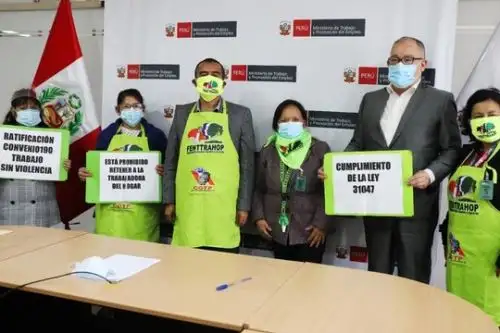 Ministro Iber Maraví destaca labor de las trabajadoras del hogar