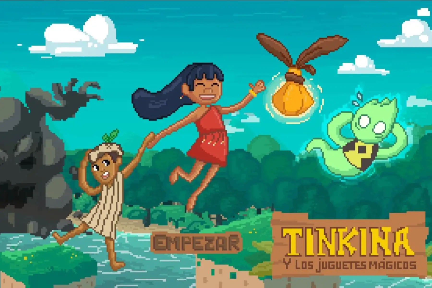 La protagonista vivirá aventuras recorriendo diferentes pueblos y aprendiendo sobre otras culturas de la Amazonía.Foto: Cometa Audiovisual.