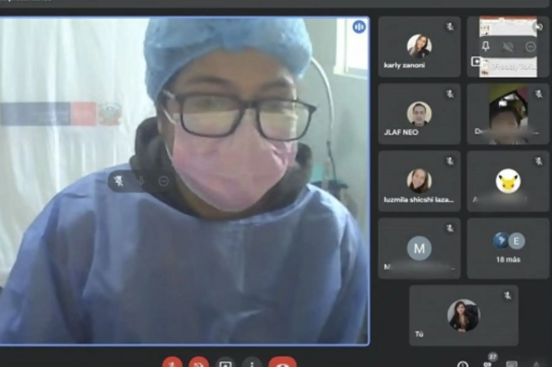 Profesionales de la salud, del Centro de Salud Catalina Huanca de El Agustino, Dialogaron con los adolescentes. ANDINA/ Ministerio Público