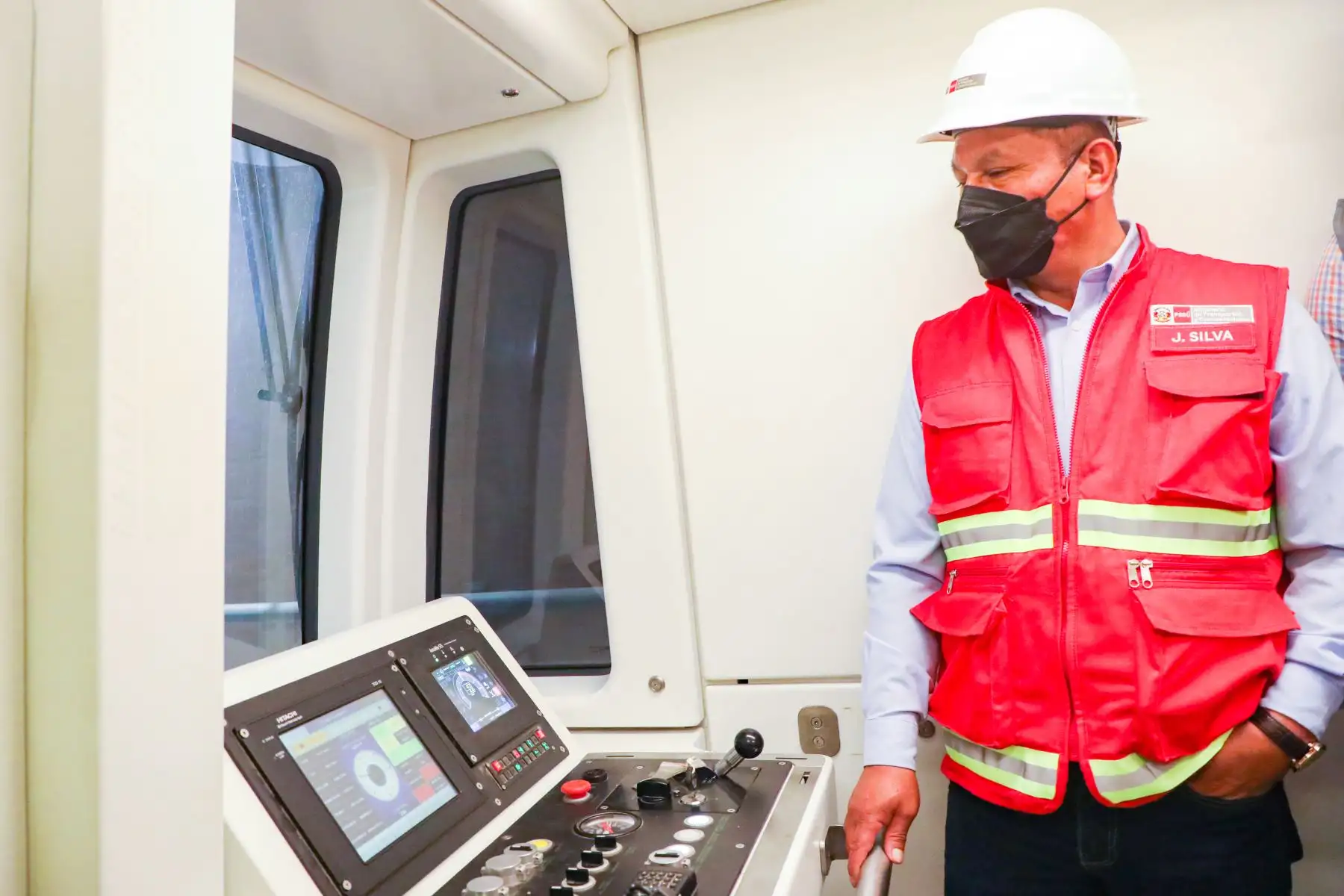 Ministro Juan Francisco Silva Villegas lideró comitiva integrada por la ATU, la Municipalidad Metropolitana de Lima y alcaldes de la Mancomunidad Lima Este. Foto: MTC