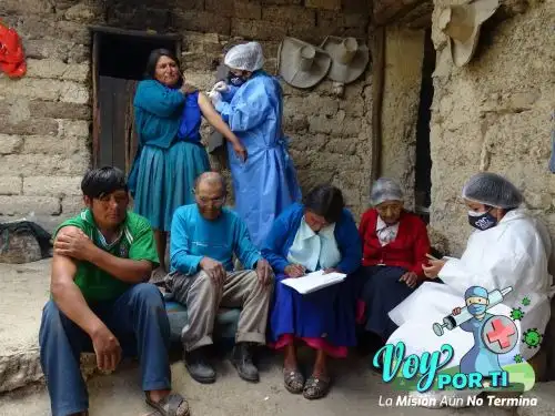 Cajamarca: Gore lanza estrategia "Voy por ti" para vacunar casa por casa contra el covid-19.