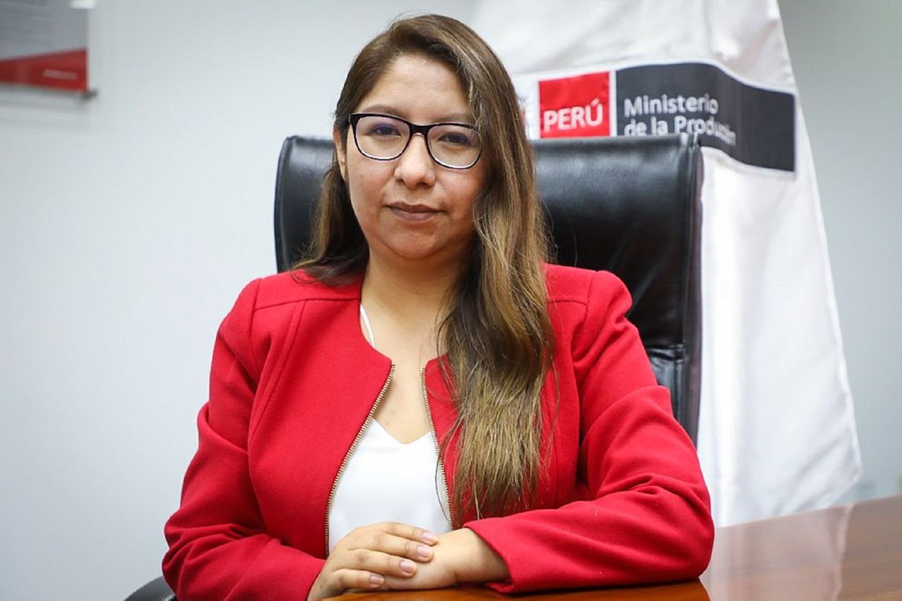 Viceministra de Mype e Industria, Lisel Huanca.
