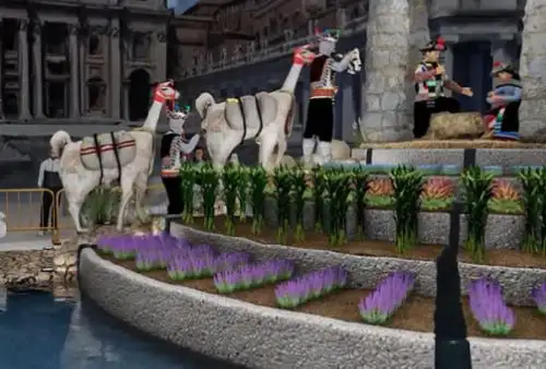 Un tradicional pesebre peruano realizado a escala real, representativo de la comunidad Chopcca, en Huancavelica, podrá ser apreciado, por primera vez, en la Plaza de San Pedro del Vaticano durante la celebración de Navidad 2021.
