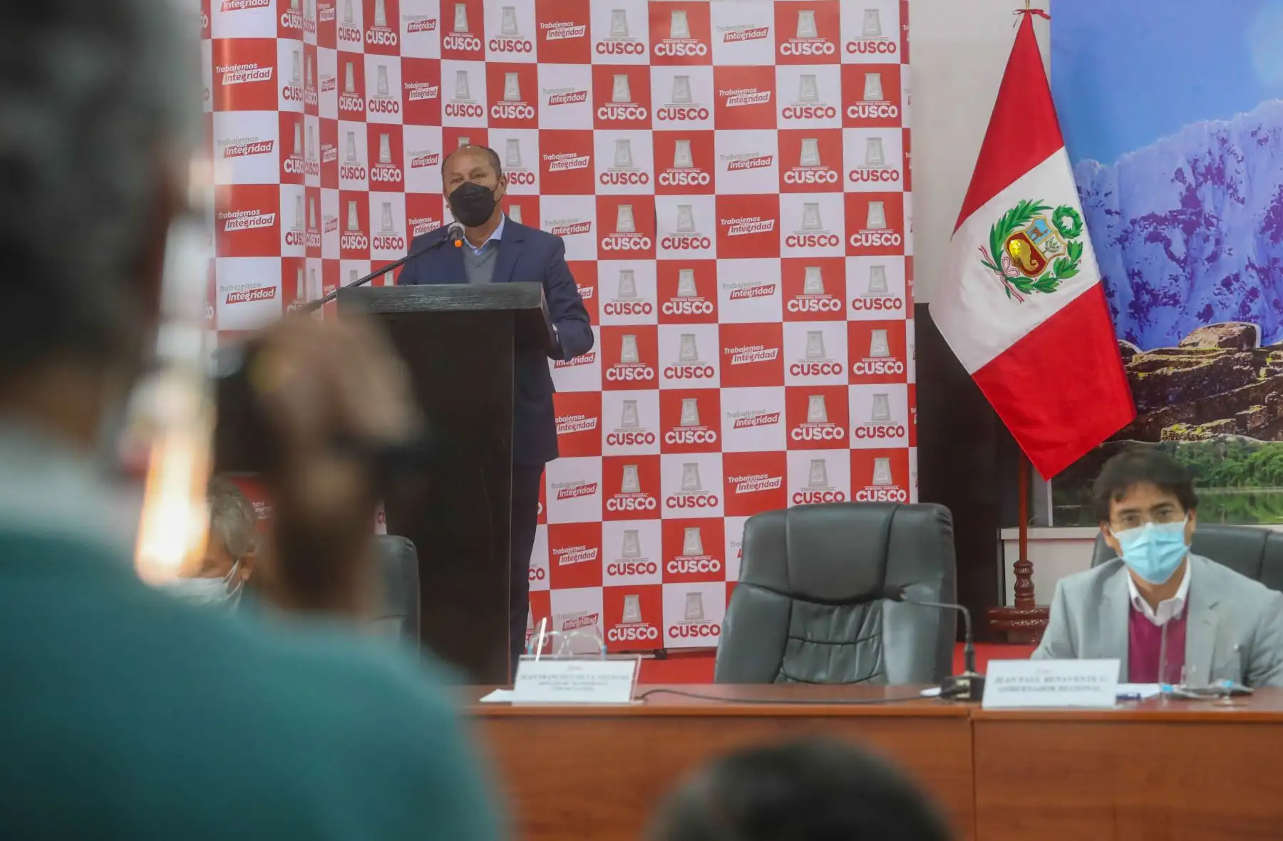 El Ministro de Transportes y Comunicaciones, Juan Silva presentó a las empresas que se encargarán de la construcción y supervisión del Aeropuerto Internacional de Chinchero.
Foto: MTC